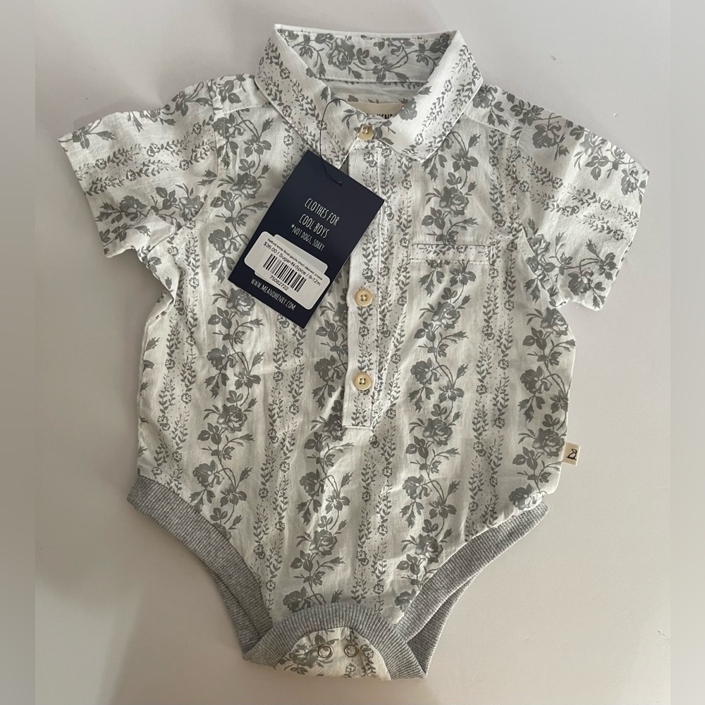NWT Me & Henry Sugar & Spice Onesie.